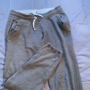 grey joggers